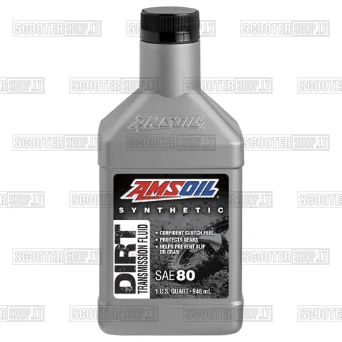 AMSOIL SAE 80 100% Synthetic transmisinė alyva, 0,946L