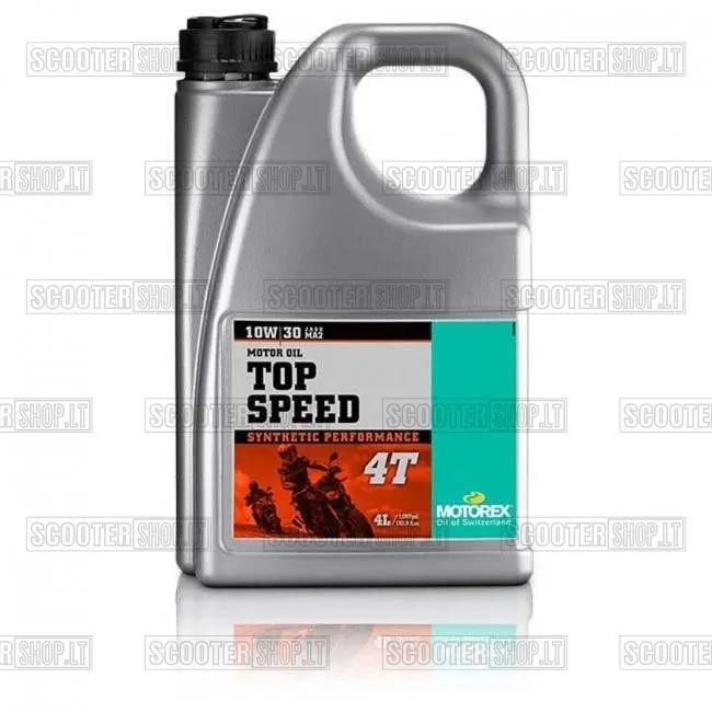 MOTOREX Top Speed 4T 10W30 - 4 l